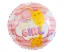 Obrázok z Fóliový balónik Baby Girl so žirafkou – 45 cm