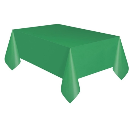 Picture of Plastic Party Tablecloth Green – 137 x 274 cm