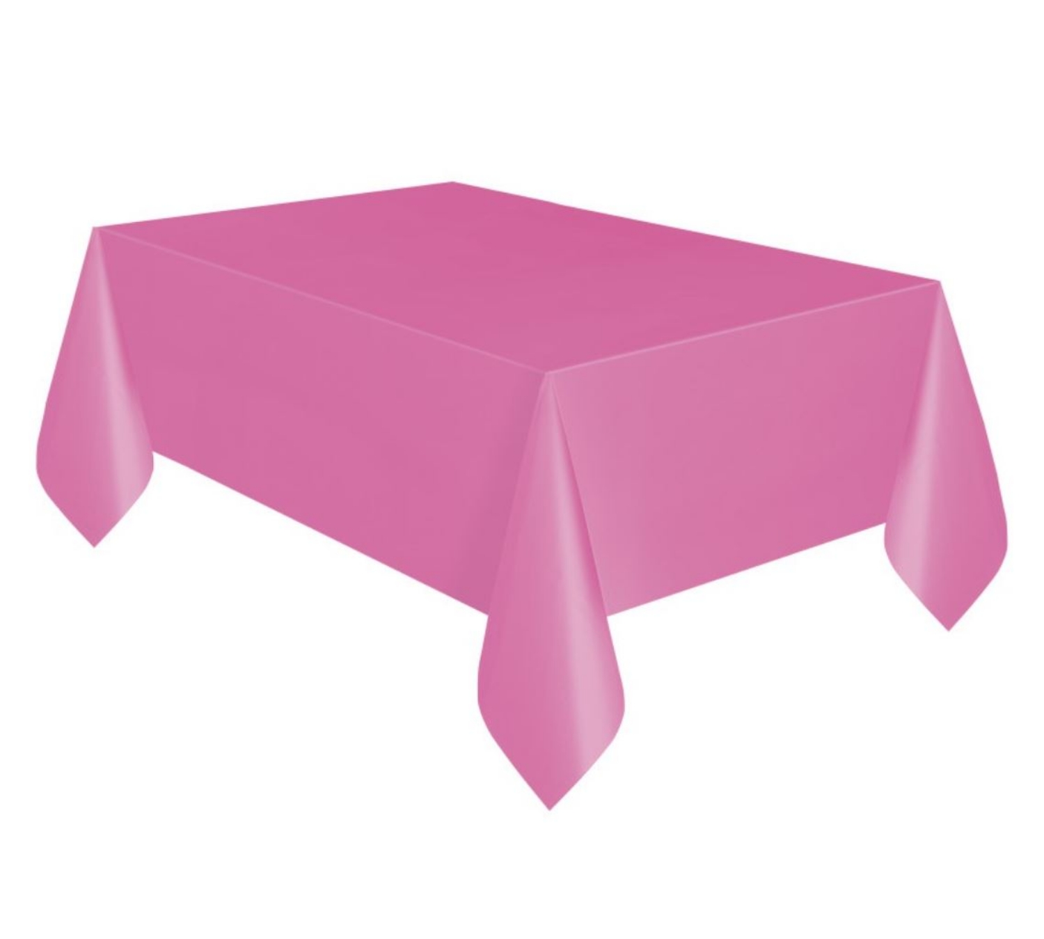 Plastový party ubrus růžový – 137 x 274 cm