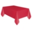 Obrázek Plastový party ubrus červený – 137 x 274 cm
