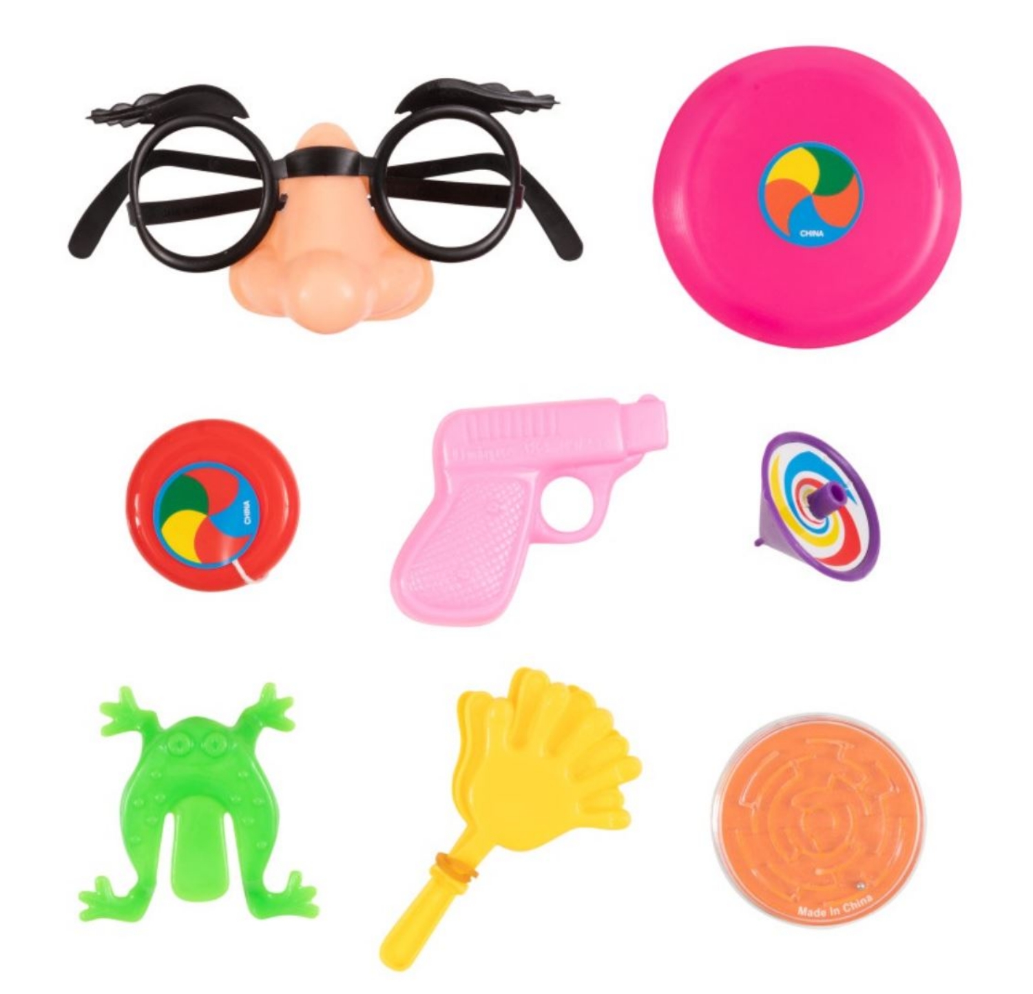 Mix drobných hraček do piňaty – 64 ks