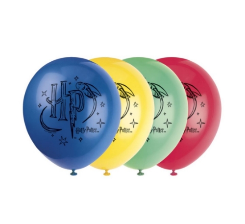 Levně Balonky Harry Potter – mix barev, 30 cm, 8 ks