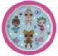 Obrázek Papírové dezertní talířky LOL Surprise kulaté – 18 cm, 8 ks