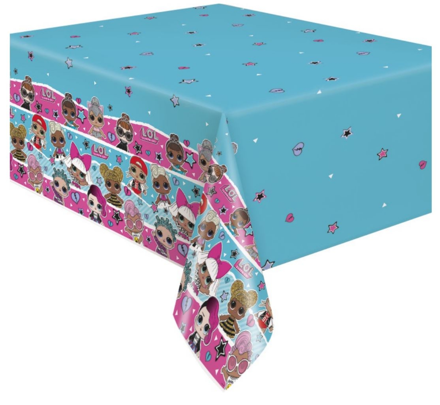 Plastový ubrus LOL Surprise – 137 × 213 cm