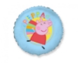 Obrázok z Fóliový balónik Peppa Pig modrý – 46 cm