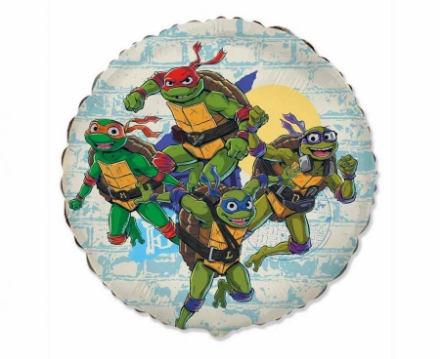 Obrázek Fóliový balonek Želvy Ninja – 45 cm