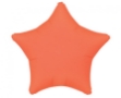 Obrázok z Fóliový balón hviezda neon oranžová – 48 cm