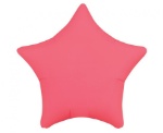 Obrázek Fóliový balonek hvězda neon červená – 48 cm