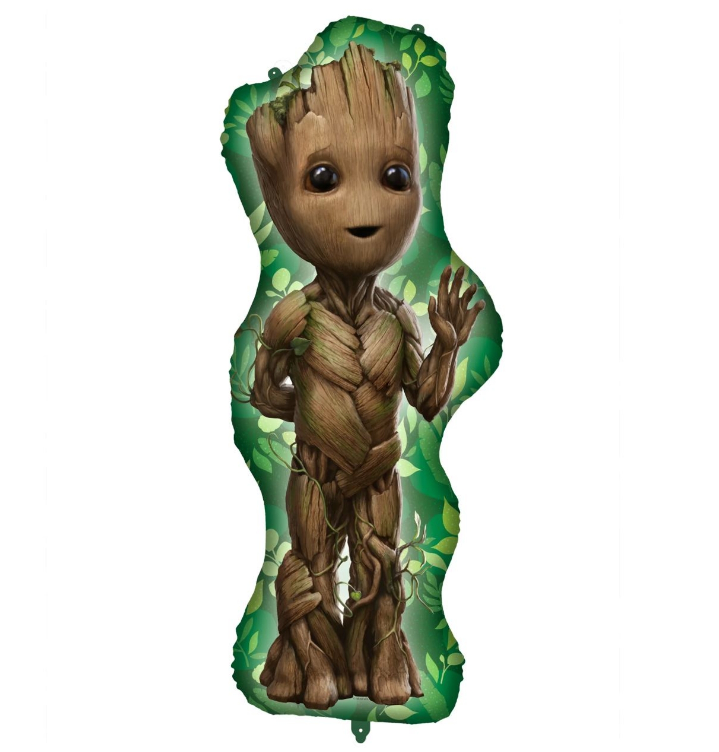 Fóliový balonek Baby Groot Avengers – tvar Groot, 100 x 46 cm