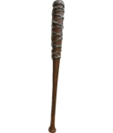 Obrázok z Dekoračná basebalová pálka „Lucille štýl“ s ostnatým drôtom – 80 cm