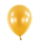 Perleťově zlatý balonek o průměru 28 cm – luxusní dekorace na svatby a oslavy.