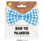 Picture of Oktoberfest bow tie blue-white – 12 cm