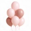 Sada latexových balónků Pink romance v odstínech Baby Pink a Dusty Rose, průměr 30 cm