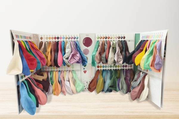 Kalisan Color Book – vzorník barev balónků