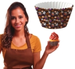 Obrázok z Papierové košíčky na muffiny Halloween 5 cm – 50 ks