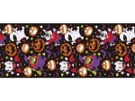 Papírový běhoun na stůl Little Monsters 180 x 30 cm s halloweenskými motivy