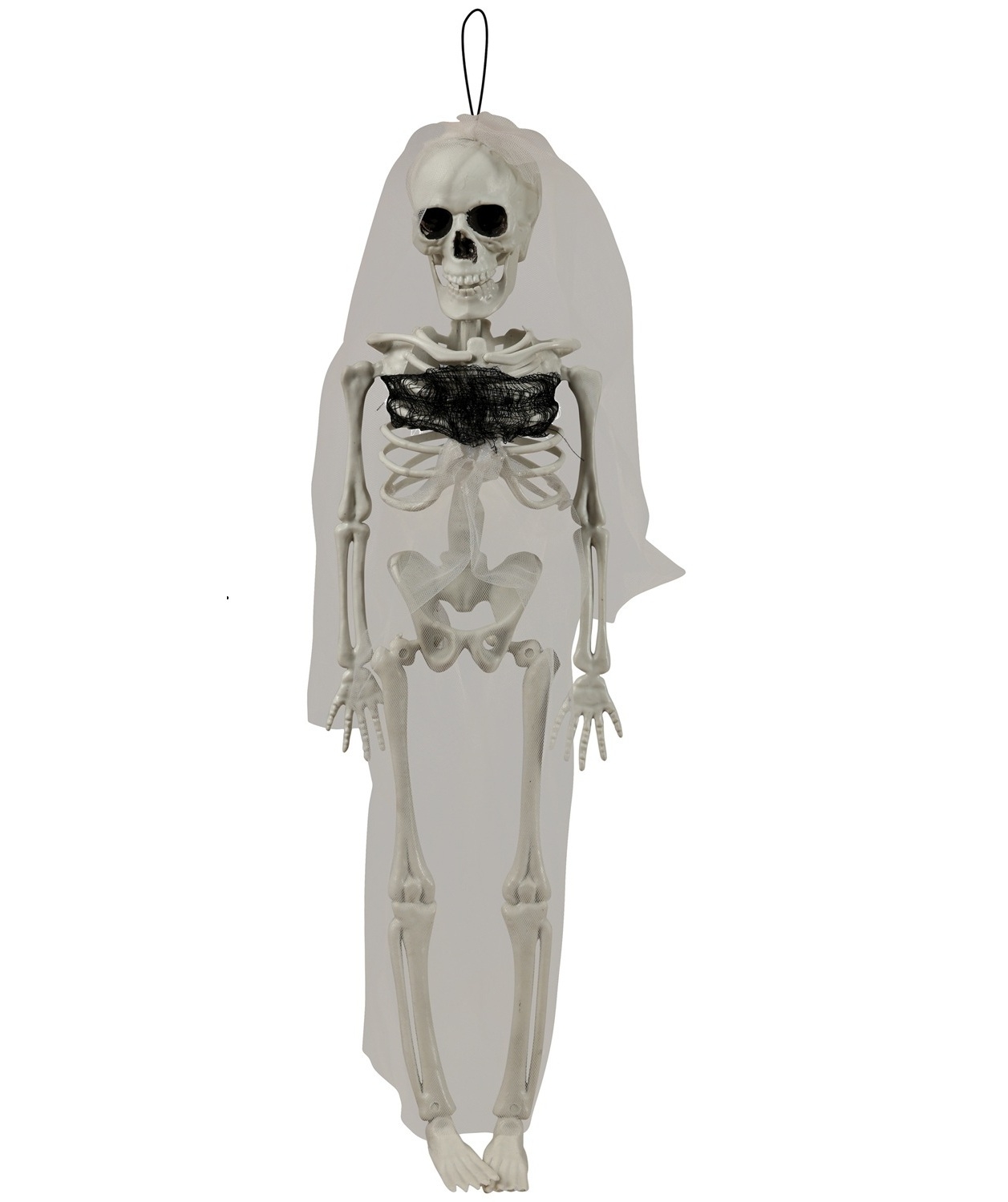 Visící kostlivec nevěsta 43 cm
