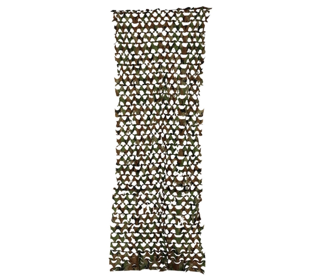Maskovací síť 180 x 70 cm v zeleno-hnědém provedení – army dekorace