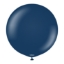 Obří latexový balonek tmavě modrý Navy 90 cm