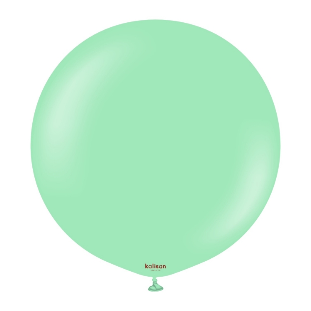Obří latexový balonek mátový Mint Green 90 cm