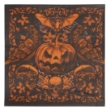 Papírové ubrousky Gothic Pumpkin 20 ks, 16 x 16 cm – černo-oranžový halloweenský design