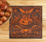 Obrázok z Papierové obrúsky Gothic Pumpkin - 20 ks, 16 x 16 cm