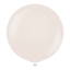 Obří latexový balonek Retro White Sand krémový 90 cm