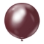 Obrázek Balonek chromový vínový, Mirror Burgundy 90 cm/36"