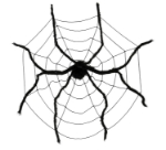 Obrázok z Pavúk s pavučinou Halloween 200 x 150 cm