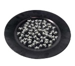 Sada 70 plastových pavouků svítících ve tmě pro halloweenskou dekoraci.