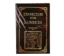 Dekorační kniha Exorcism for Dummies s gotickým obalem, 22 x 15 cm, hnědá