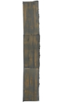 Obrázok z Dekoračná penová rakva hnedá 160 x 52 x 27 cm
