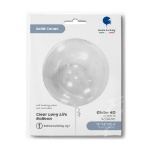 Obrázek Fóliový balonek průhledný Globe 4D 38 cm
