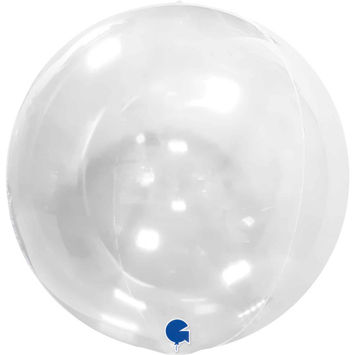 Levně Fóliový balonek průhledný Globe 4D 38 cm