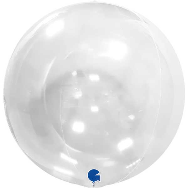 Fóliový balonek průhledný Globe 4D 38 cm