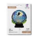 Obrázek Fóliový balonek Happy Halloween koule s čarodějnicí 69 cm