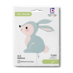Obrázek Fóliový balonek zajíček Woodland modrý 68 cm