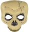 Strašidelná maska kostlivce Witch Doctor s realistickými detaily na Halloween nebo karneval