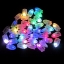 Barevné LED světélko do balónku nebo lampionu s efektem měnících se barev, balení 2 ks, napájení 2× LR41
