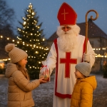 Obrázok z Mikulášsky ornát s červeným krížom