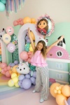Obrázok z Fóliový balónik Gabby's Dollhouse s volánikom 52 cm