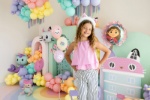 Obrázok z Fóliový balónik Gabby's Dollhouse s volánikom 52 cm