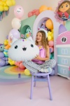 Obrázok z Fóliový balónik Gabby's Dollhouse Cakey 67 cm