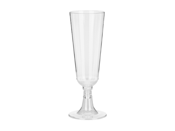 Plastové skleničky na šampaňské 150 ml – 8 ks