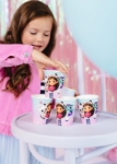 Obrázok z Papierové kelímky Gábinin kúzelný domček vo filme – 250 ml, 6 ks