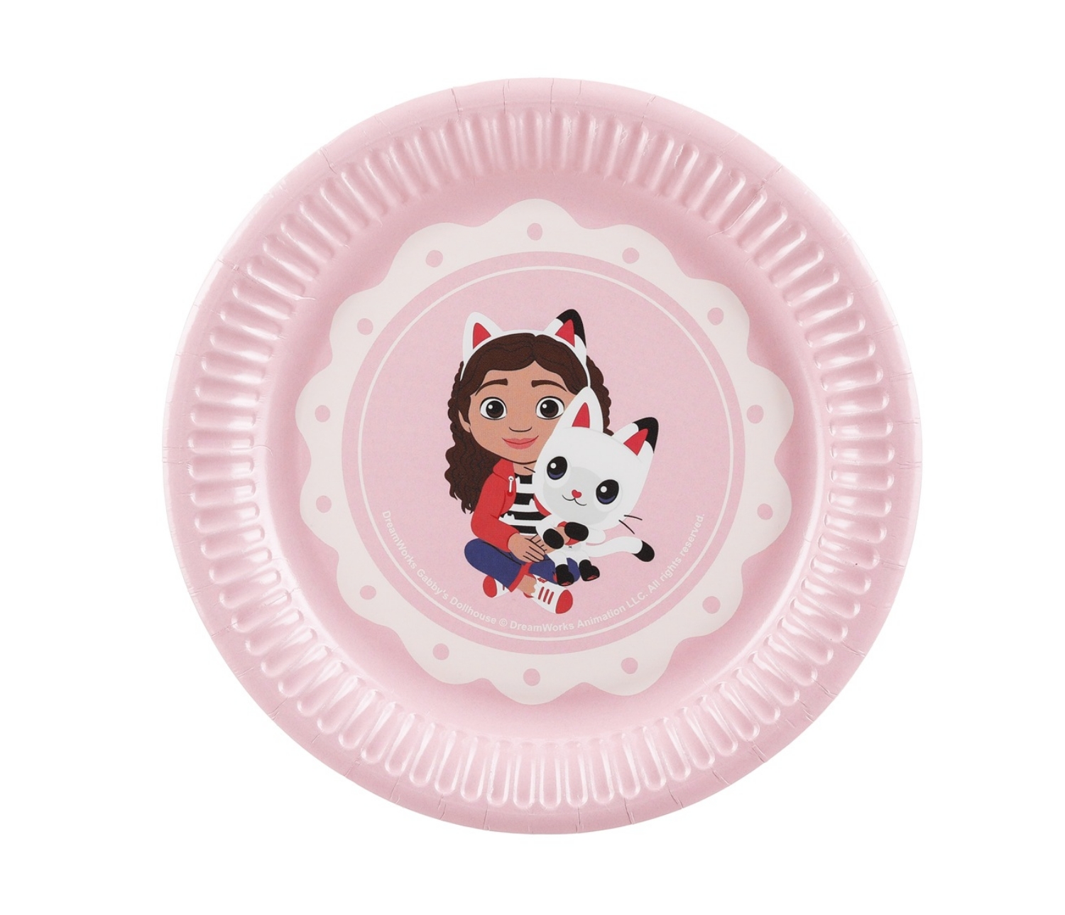 Gábinin kouzelný domek papírové talíře 18 cm – 6 ks