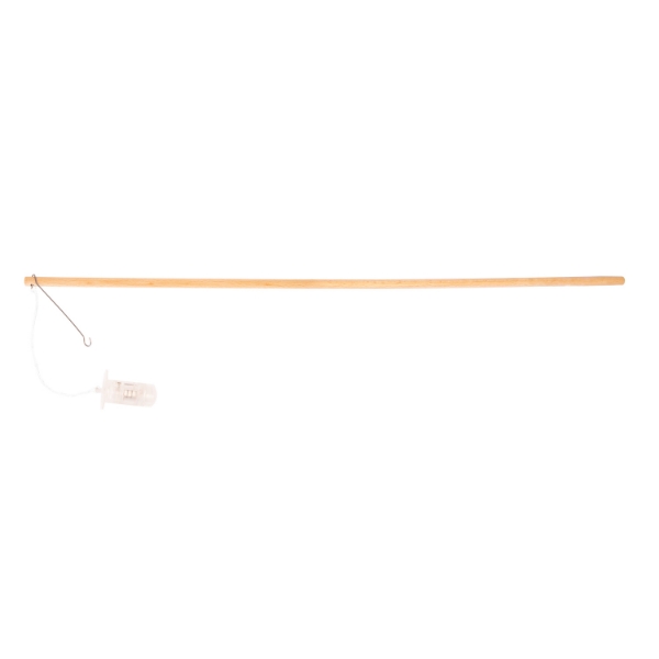 Svítící tyčka na lampiony dřevěná 50 cm