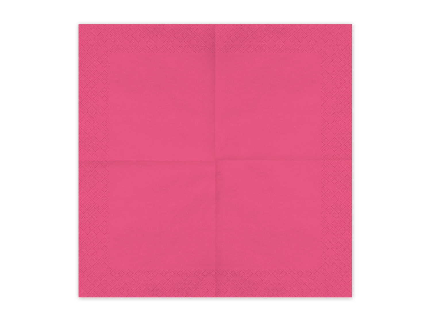 Levně Papírové ubrousky tmavě růžové 33 × 33 cm – 20 ks