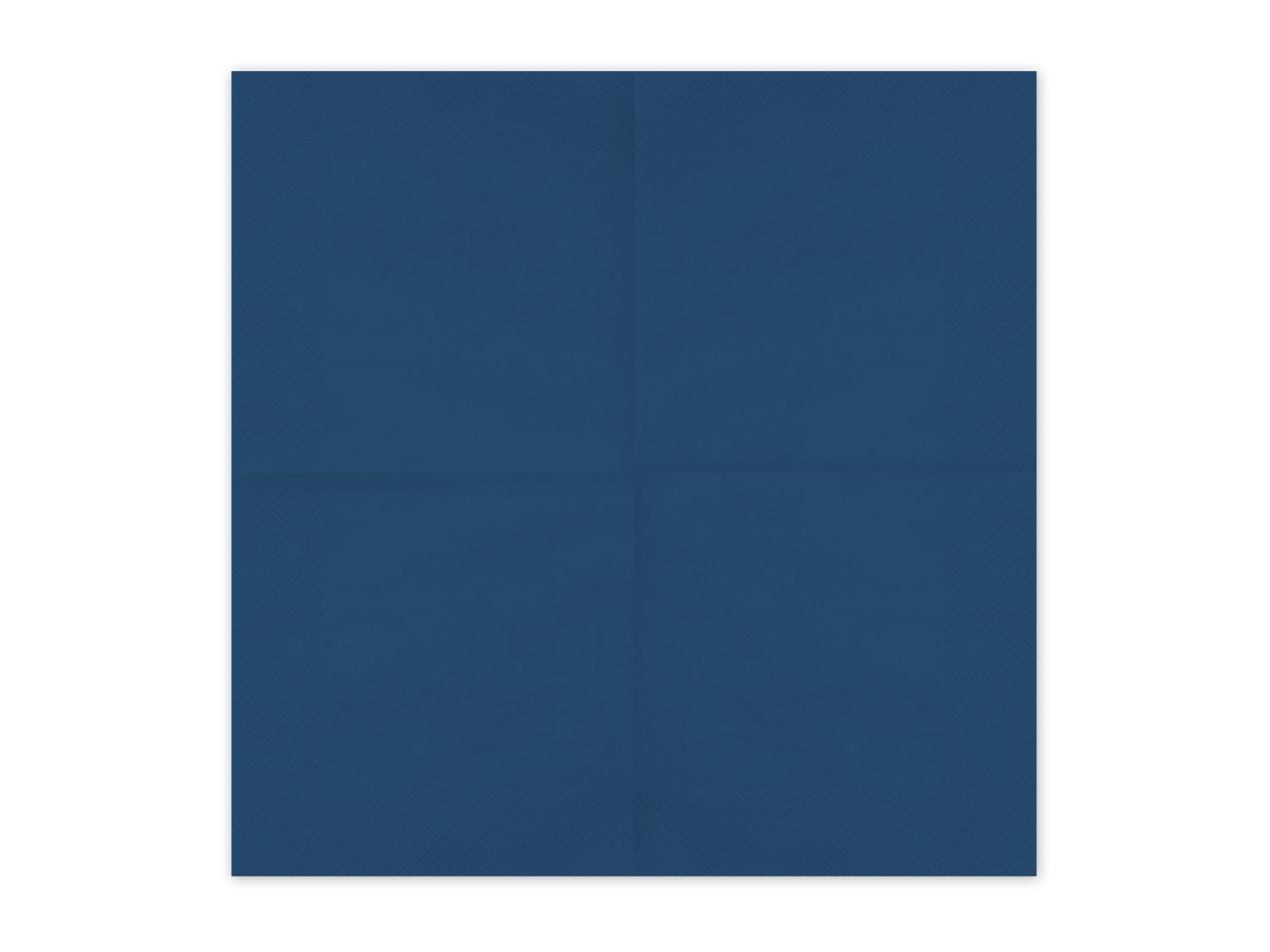 Levně Papírové ubrousky tmavě modré 33 × 33 cm – 20 ks