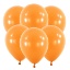 Latexové balonky v oranžové barvě o průměru 30 cm. 